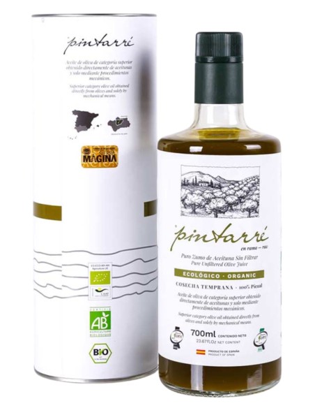 Pintarré Ungefiltertes BIO Frühe Ernte Etui 700 ml.