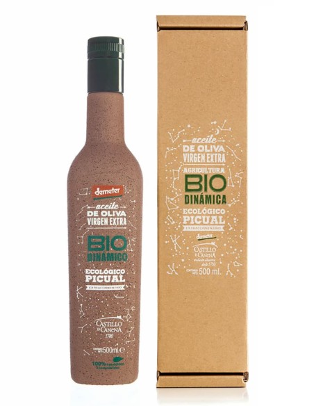 Castillo de Canena Biodinámico Picual Estuche 500 ml.