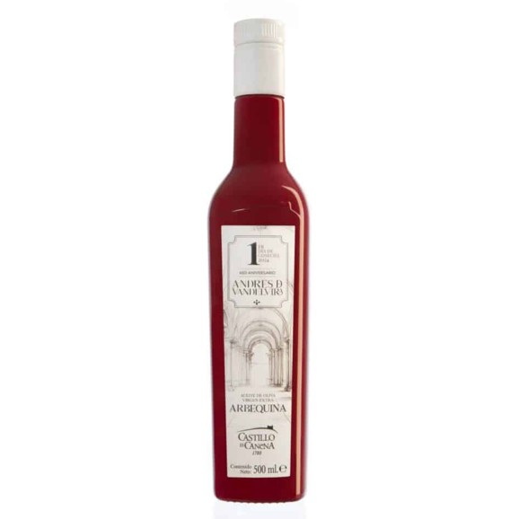 Castillo de Canena Erster Tag der Ernte Arbequina Glasflasche 500 ml.