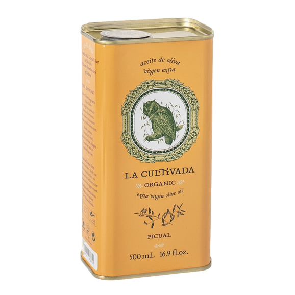 La Cultivada Picual Tin 500 ml. - Oliva Oliva