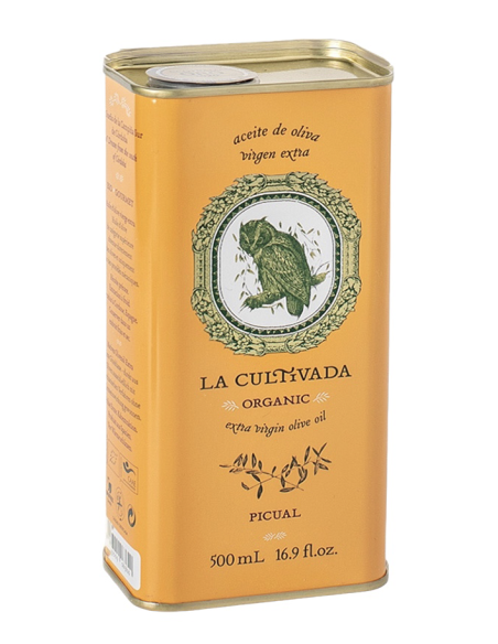 La Cultivada Picual Lata 500 ml. - Oliva Oliva