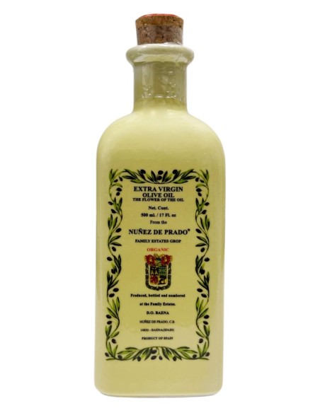 Nuñez de Prado Flor de Aceite Frasca de porcelana 500 ml.
