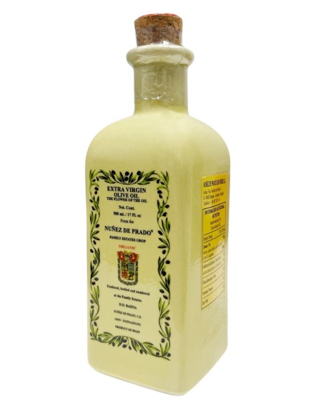 Nuñez de Prado Ölblume Porzellanflasche 500 ml.