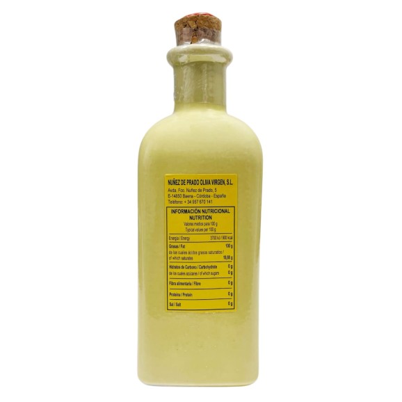 Nuñez de Prado Flor de Aceite Frasca de porcelana 500 ml.