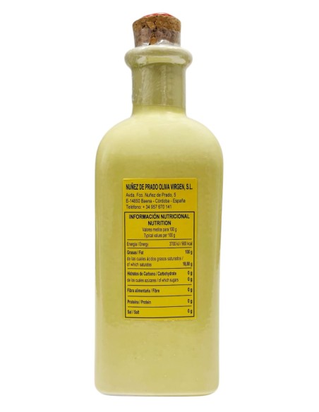 Nuñez de Prado Flor de Aceite Frasca de porcelana 500 ml.
