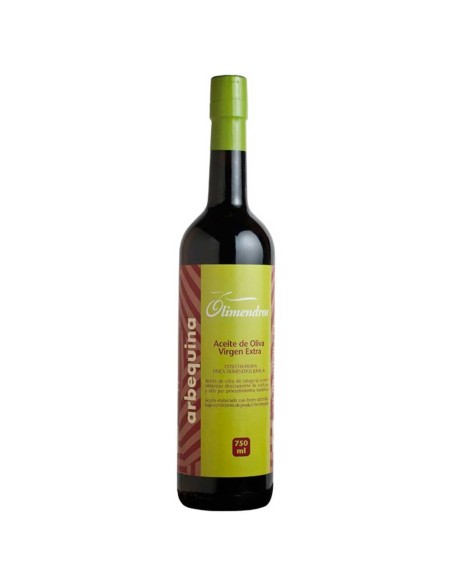 Olimendros Arbequina - Botella vidrio 750 ml.