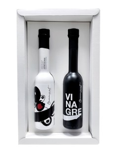 Claramunt AOVE Arbequina y Vinagre Pedro Ximénez Estuche 2x250 ml.