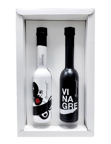 Claramunt Arbequina EVOO and Pedro Ximénez Vinegar Case 2x250 ml.