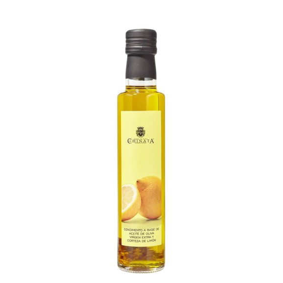 La Chinata Huile d'Olive Vierge Extra aromatisée au Citron 250 ml.