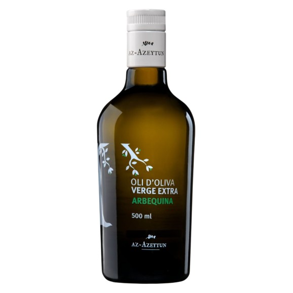 Az-Azeytun Arbequina Botella de vidrio 500 ml.