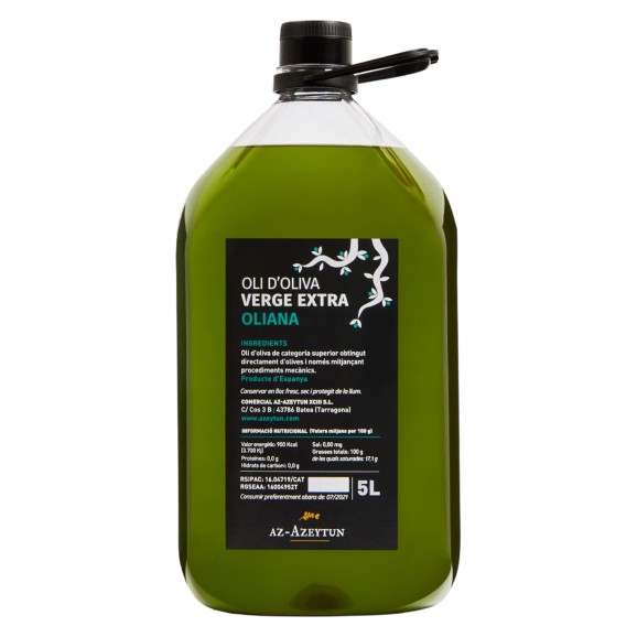 Az-Azeytun Oliana Bouteille PET 5L