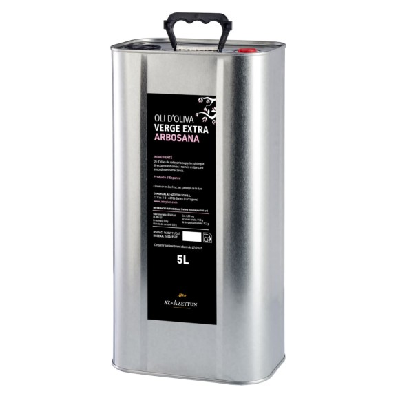 Az-Azeytun Arbosana Bidon métal 5L