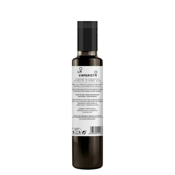 La Vinagrista Red Grenache Wine Vinegar 250 ml.