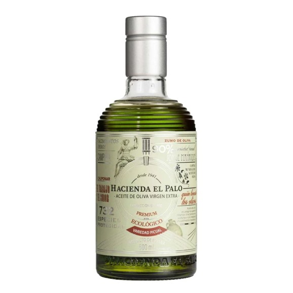 Hacienda el Palo Premium Picual Ecológico 500 ml.