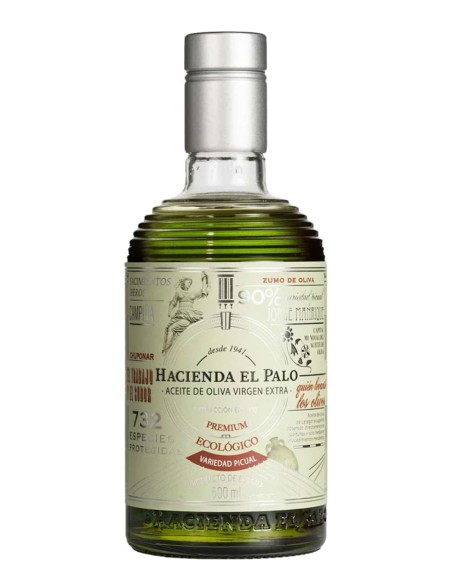 Hacienda el Palo Premium Picual Ecológico 500 ml.