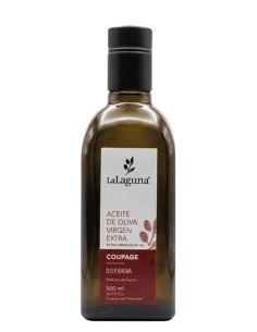 La Laguna Coupage Squared glass bottle 500 ml. - Oliva Oliva