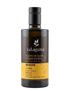 La Laguna Selecta - Quadratische Glasflasche 500 ml.