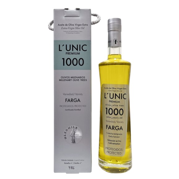 L'UNIC Premium 1000 Años Estuche 500 ml.