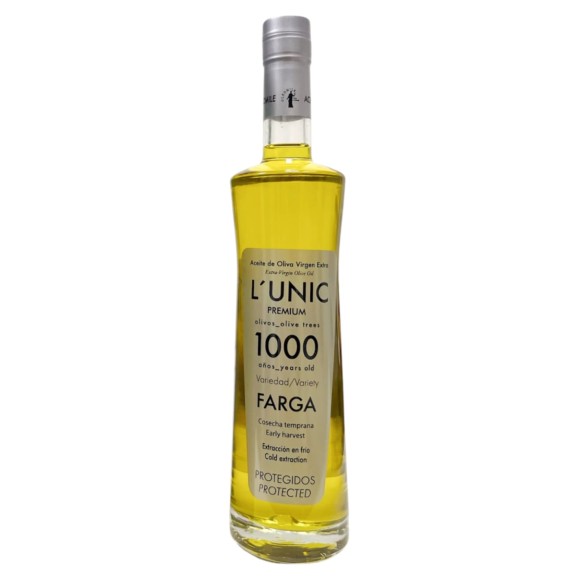 L'UNIC Premium 1000 Años Botella de vidrio 500 ml.