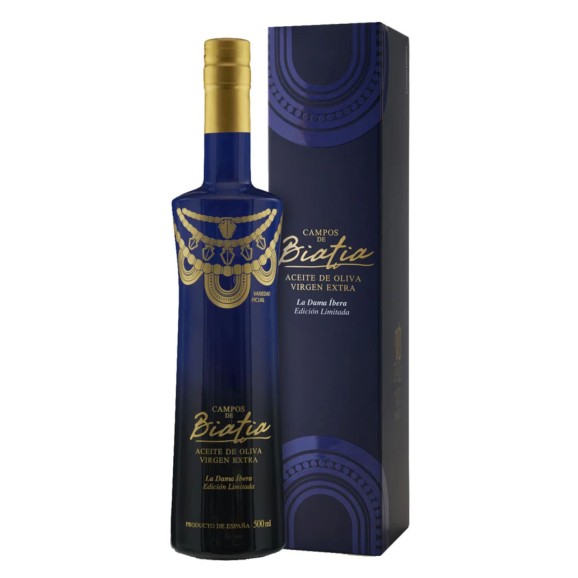 Campos de Biatia La Dama Íbera Picual Etui 500 ml.
