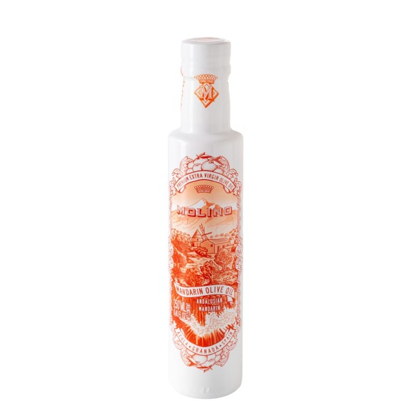 Molino AOVE Condimentado con Mandarina 250 ml.