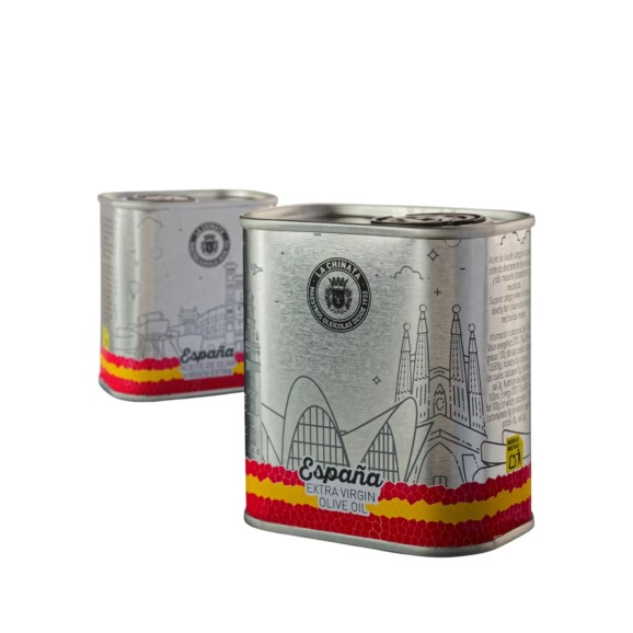 La Chinata Extra Virgin Olive Oil 'Spain' Tin 100 ml.