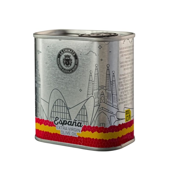 La Chinata Extra Virgin Olive Oil 'Spain' Tin 100 ml.