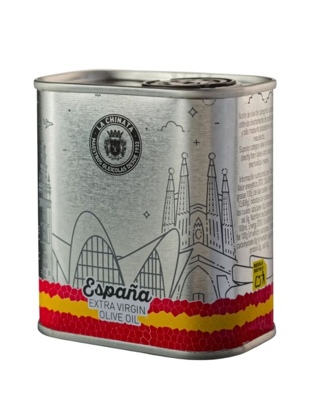 La Chinata Extra Virgin Olive Oil 'Spain' Tin 100 ml.