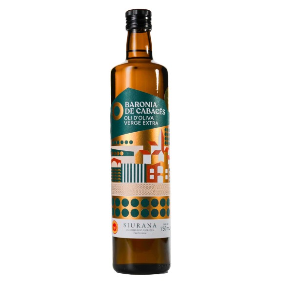 Baronia de Cabacés Arbequina Botella de vidrio 750 ml.