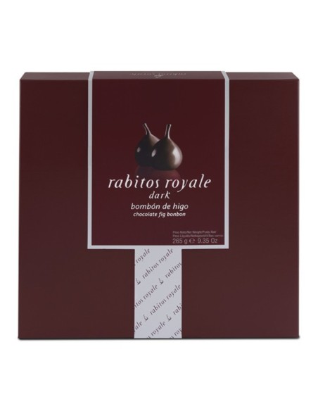 Rabitos Royale Dark Bombón de Higo Estuche 265 gr.