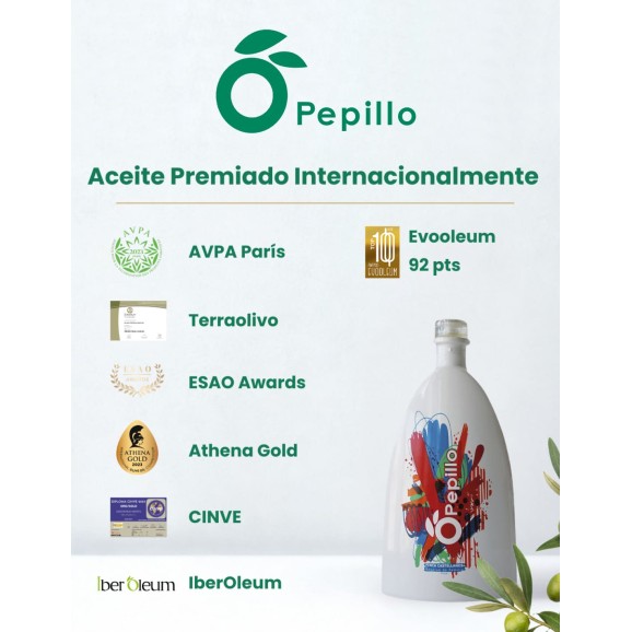 Oleo Pepillo Line Picual Premios