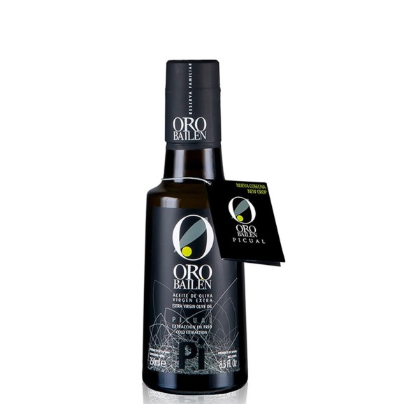 aceite de oliva oro bailén reserva familiar picual botella de vidrio de  250ml 