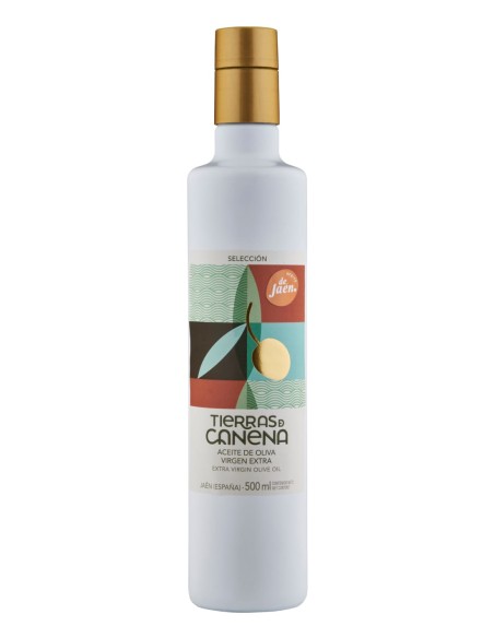Tierras de Canena Auswahl Picual Glasflasche 500 ml.