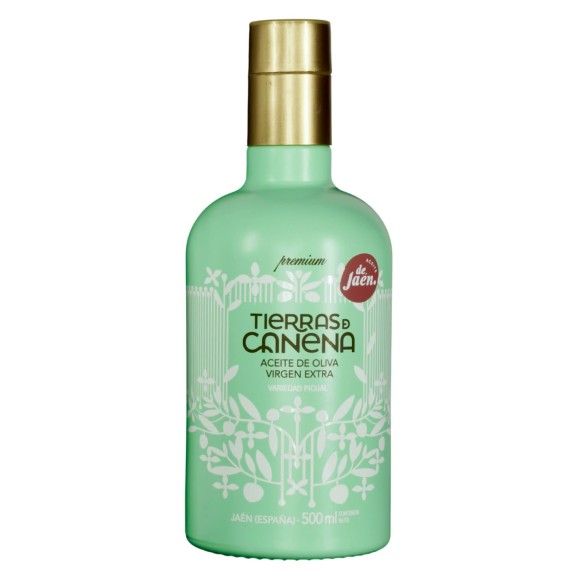 Tierras de Canena Early Harvest Picual Glass bottle 500 ml.
