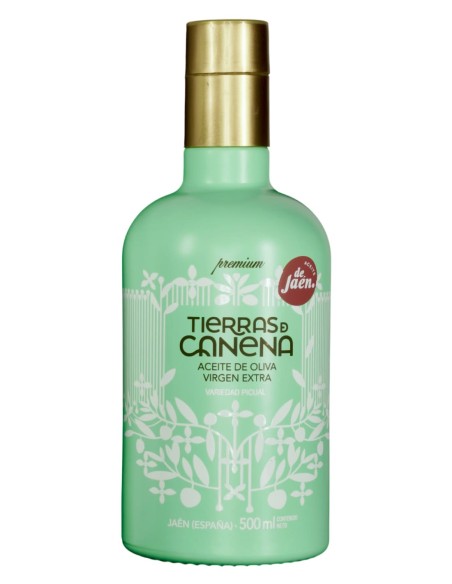 Tierras de Canena Cosecha Temprana Picual Botella de vidrio 500 ml.