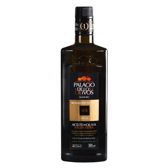 Palacio de los Olivos Picual Botella de vidrio 500 ml. - Oliva Oliva