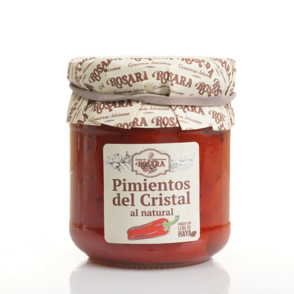 Conservas Artesanas Rosara Pimiento del Cristal Natural Tarro 212 ML