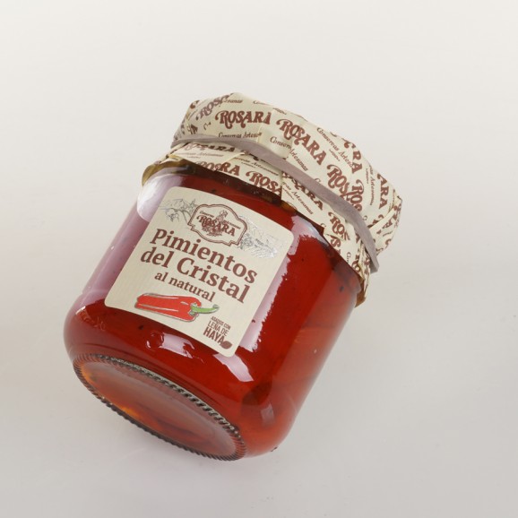 Conservas Artesanas Rosara Pimiento del Cristal Natural Tarro 212 ML