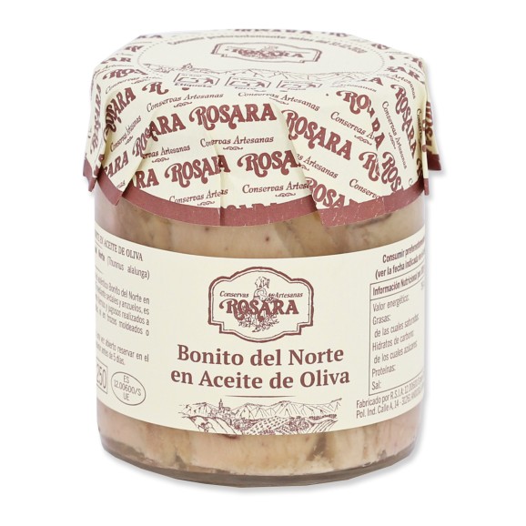 Conservas Artesanas Rosara Bonito Del Norte Tarro 250 ML
