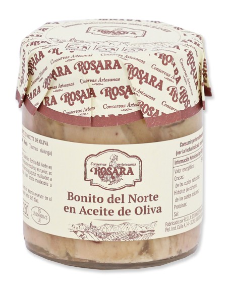 Conservas Artesanas Rosara Bonito Del Norte Tarro 250 ML