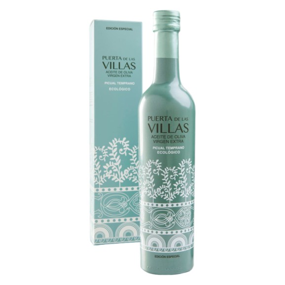 Puerta de las Villas Organic Picual Case 500 ml.