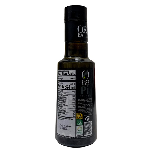 Oro Bailén Picual Glass bottle 250 ml.