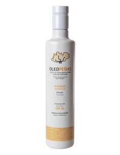 Oleopeñas Organic Early Harvest Glass bottle 500 ml.