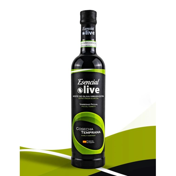 Esencial Olive Picual Früher Ernte 500 ml.