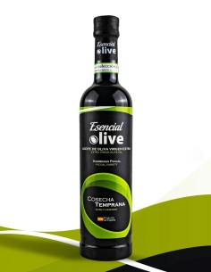 Esencial Olive Picual Early Harvest Glass bottle 500 ml. 2