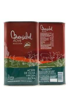 Buensalud Selección Picual Cosecha Temprana Lata 1L 2