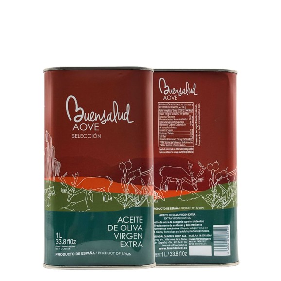 Buensalud Selección Frantoio Früher Ernte Blechdose 1L