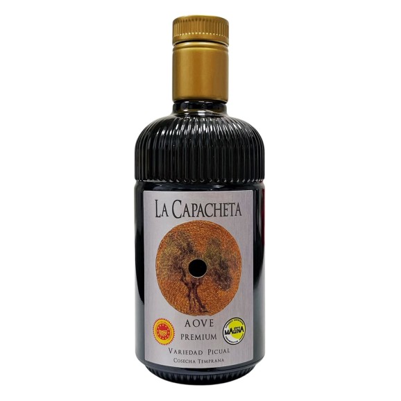 La Capacheta AOVE Premium Cosecha Temprana Picual 500 ml.