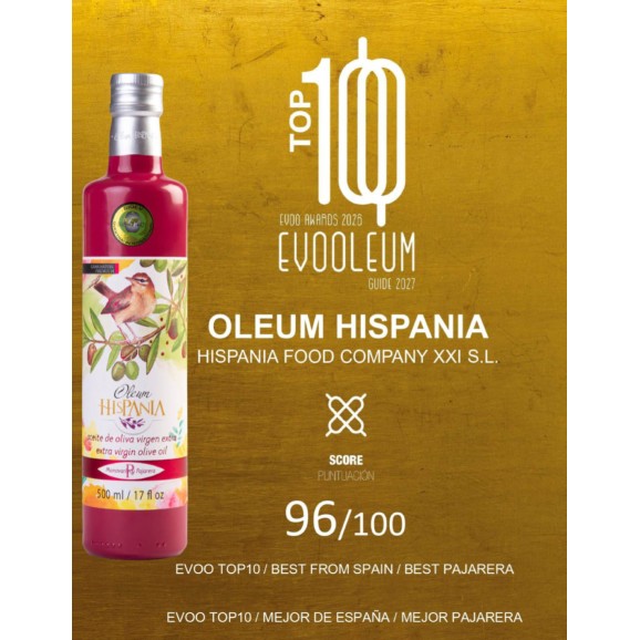 Oleum Hispania Nature Premium Pajarera 500 ml.