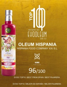 Oleum Hispania Nature Premium Pajarera Glass bottle 500 ml. 2